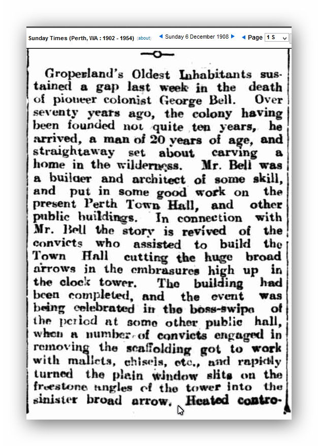 Obituary - George Bell Obituary - George Bell