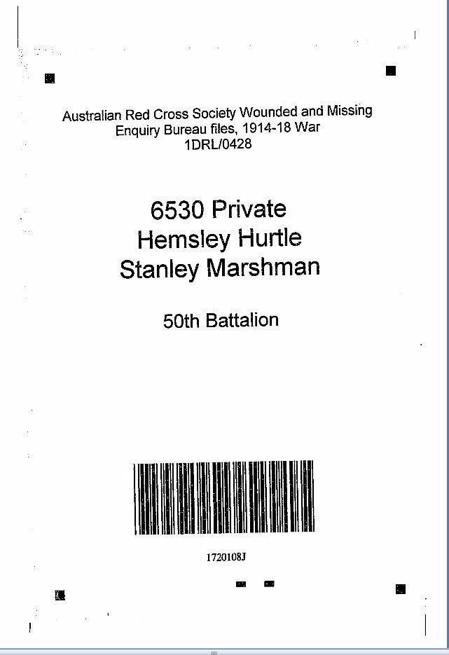 Australian Red Cross Society Wounded and Missing Enquiry bureau Files, 1914-18 War 1DRL/0428. Australian Red Cross Society Wounded and Missing Enquiry bureau Files, 1914-18 War 1DRL/0428.