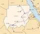 Map of Sudan Map of Sudan