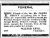 Funeral Notice of James Brown Funeral Notice of James Brown