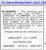 Funeral Notice of Sydney Ormsby Plummer